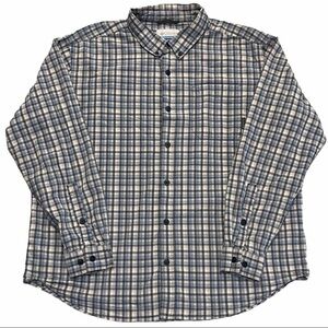 COLUMBIA Men’s Long Sleeve Button Up Plaid Shirt